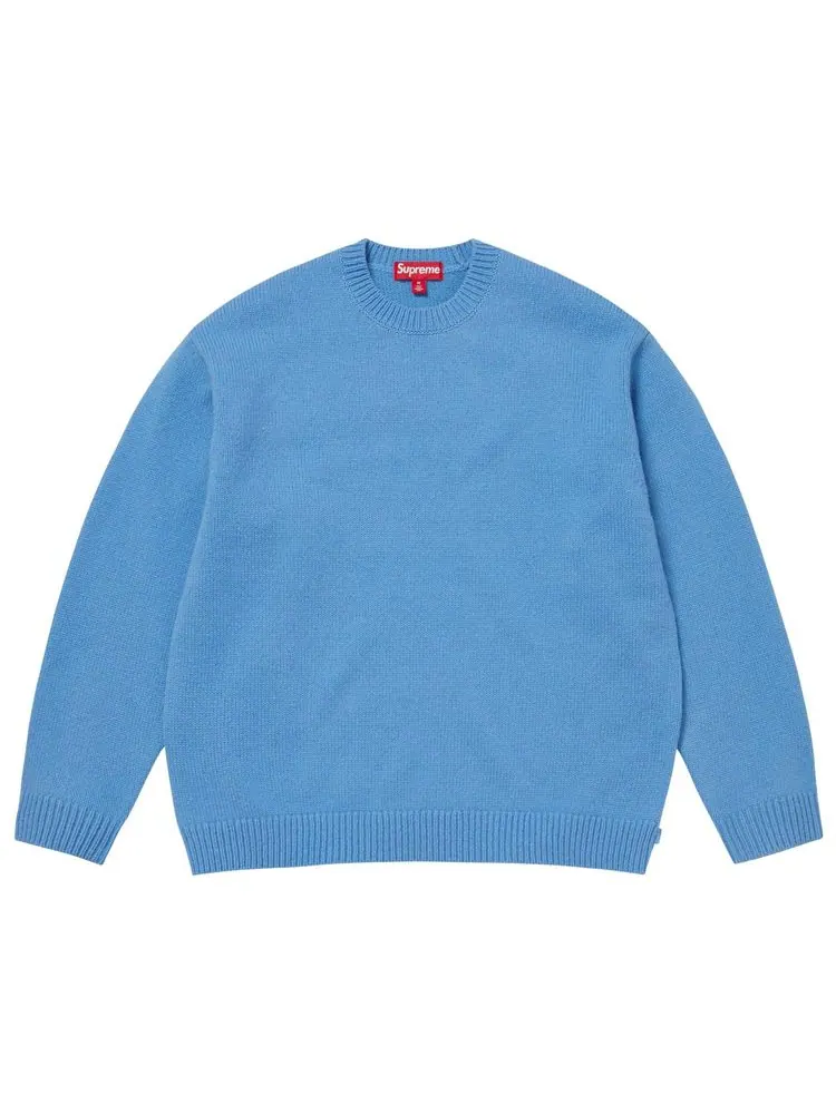 Свитер Supreme Angora Script — изображение 1 из 2, синий