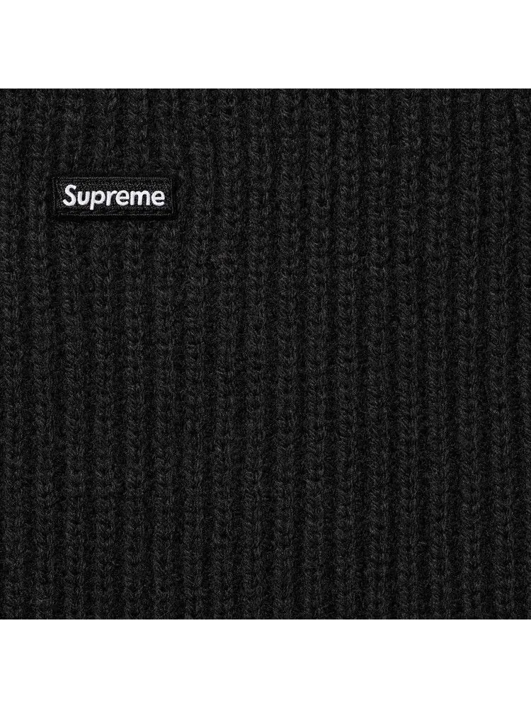 Свитер Supreme Small Box Polo Sweater — изображение 2 из 2, черный