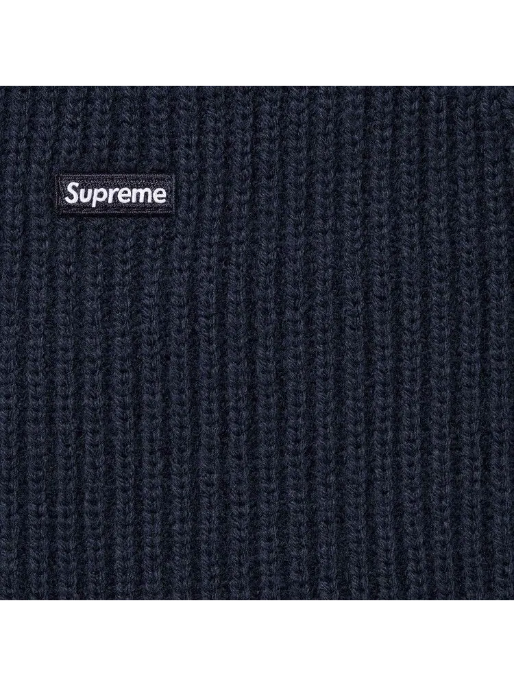 Свитер Supreme Small Box Polo Sweater — изображение 2 из 2, темно-синий