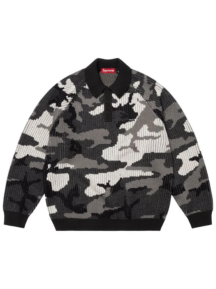 Свитер Supreme Small Box Polo Sweater