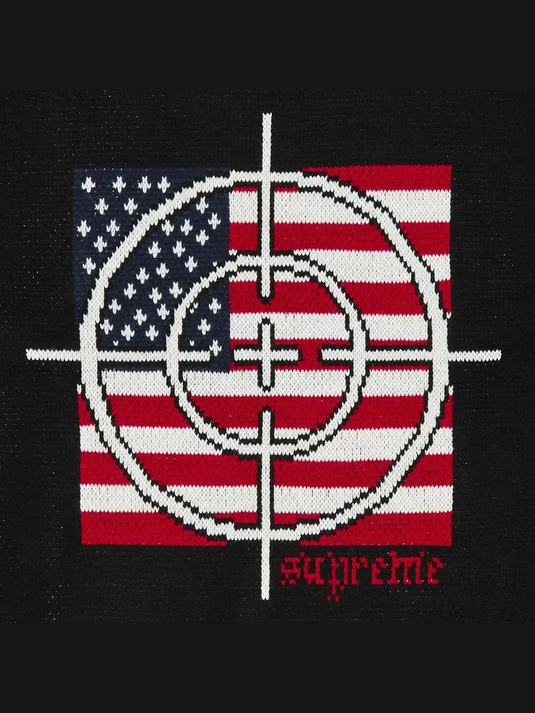 Свитер Supreme Target Sweater — изображение 2 из 2, черный