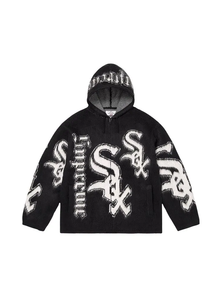 Свитер Supreme x Chicago White Sox Zip Up Hooded Sweater