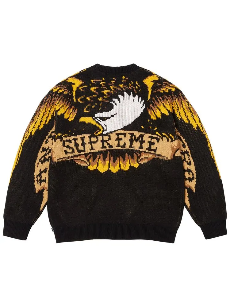Свитер Supreme x Antihero — изображение 2 из 2, черный