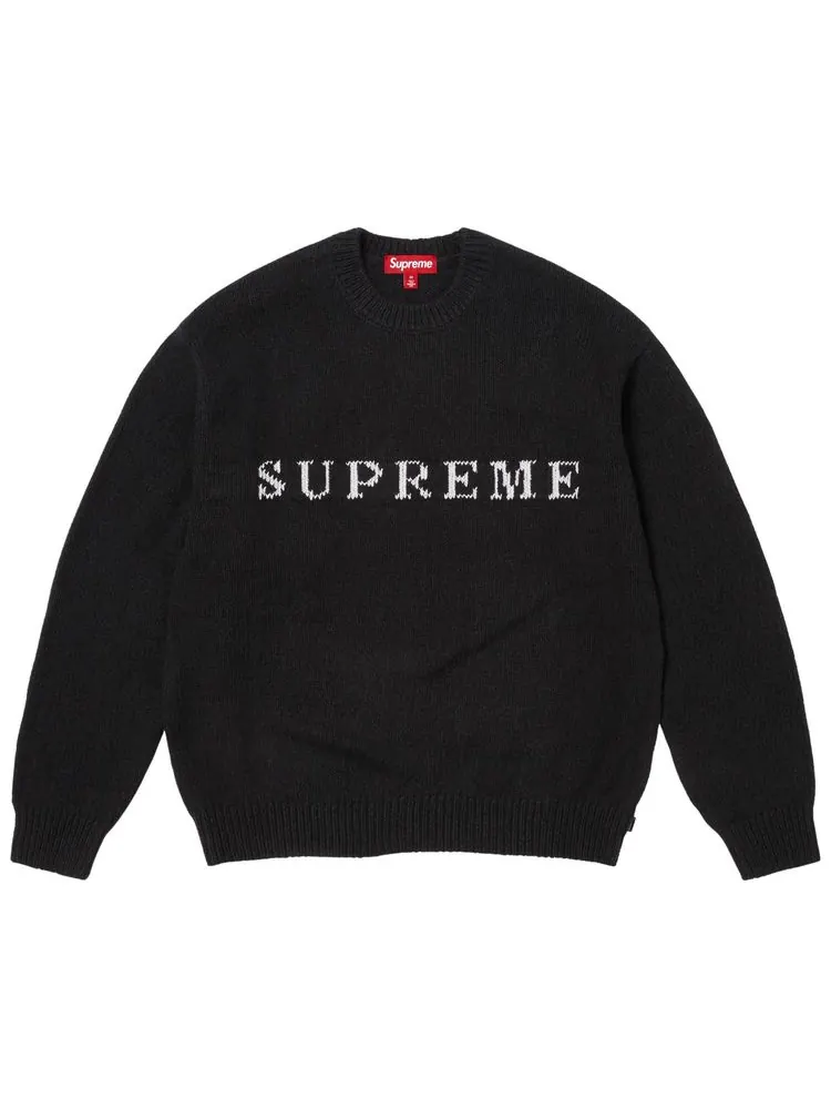 Свитер Supreme Contrast Logo