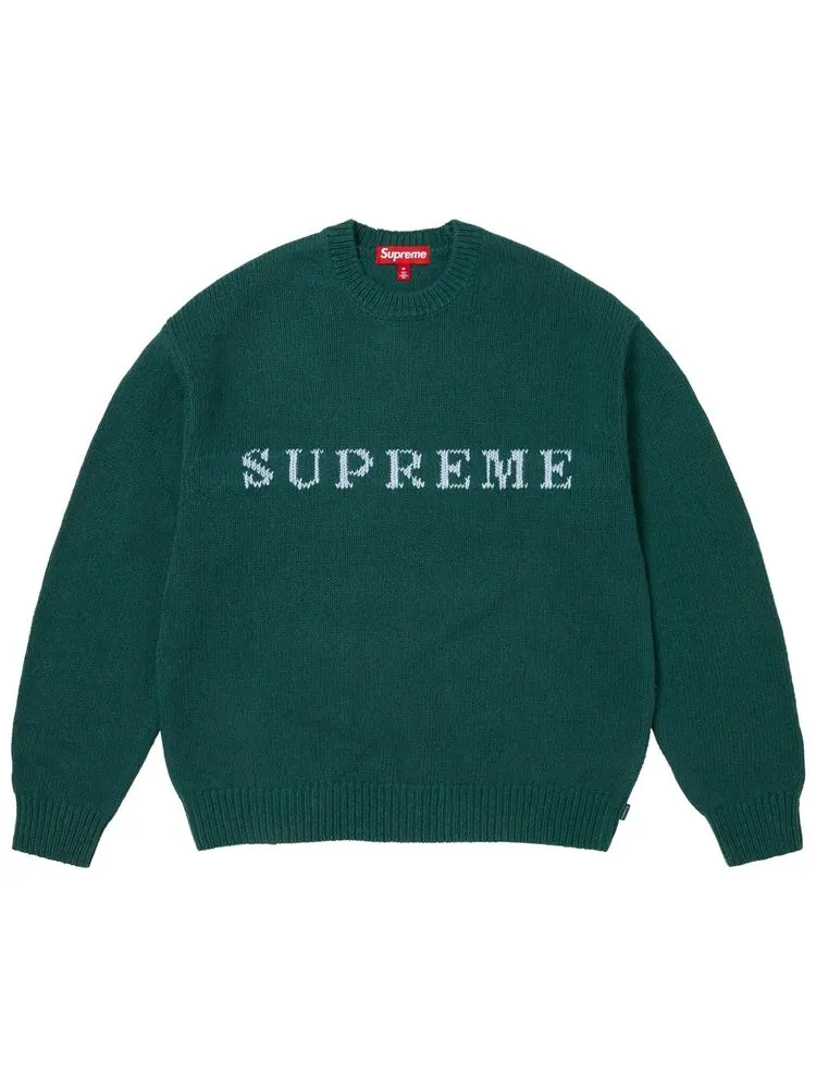 Свитер Supreme Contrast Logo