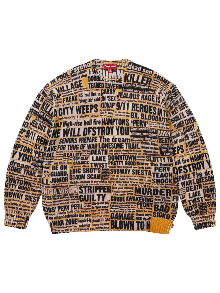 Свитер Supreme x Dash Snow