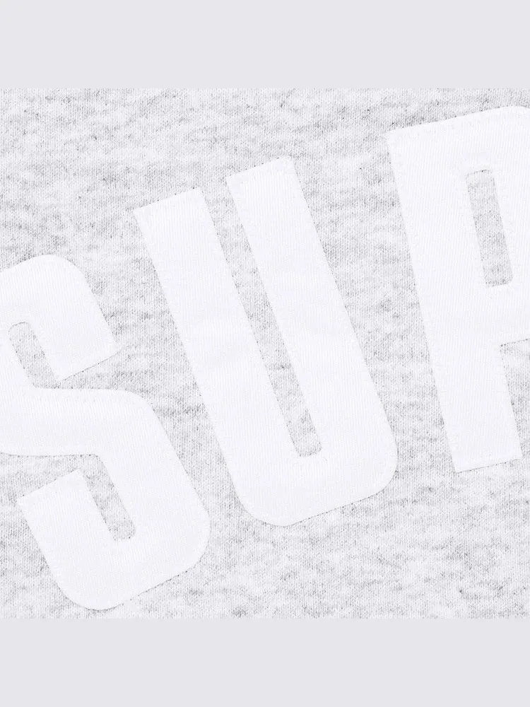 Толстовка Supreme Arc Thermal Lined Zip Up Hooded Sweatshirt 'Ash Grey' — изображение 2 из 2, серый
