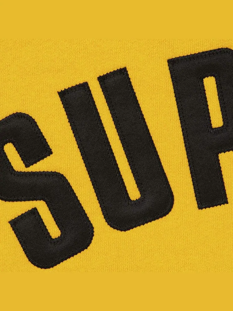 Толстовка Supreme Arc Thermal Lined Zip Up Hooded Sweatshirt 'Bright Gold' — изображение 2 из 2, золото