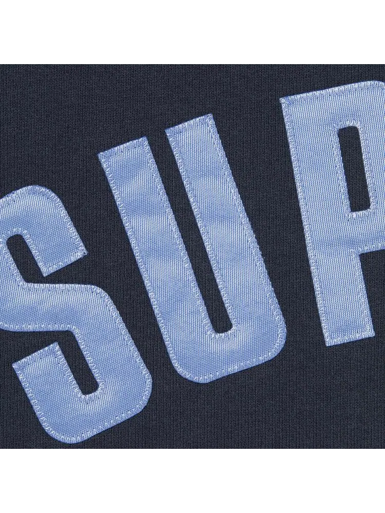 Толстовка Supreme Arc Thermal Lined Zip Up Hooded Sweatshirt 'Navy' — изображение 2 из 2, синий