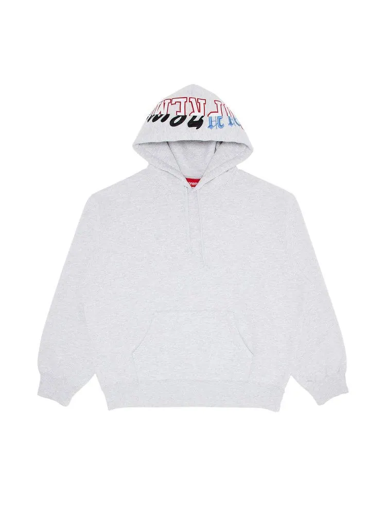 Толстовка Supreme Multi Logos Hooded Sweatshirt — изображение 2 из 3, серый