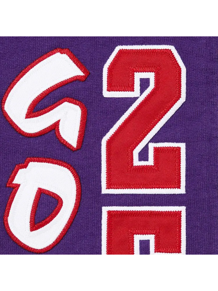 Толстовка Supreme League Champs Zip Up Hooded Sweatshirt — изображение 3 из 3, фиолетовый