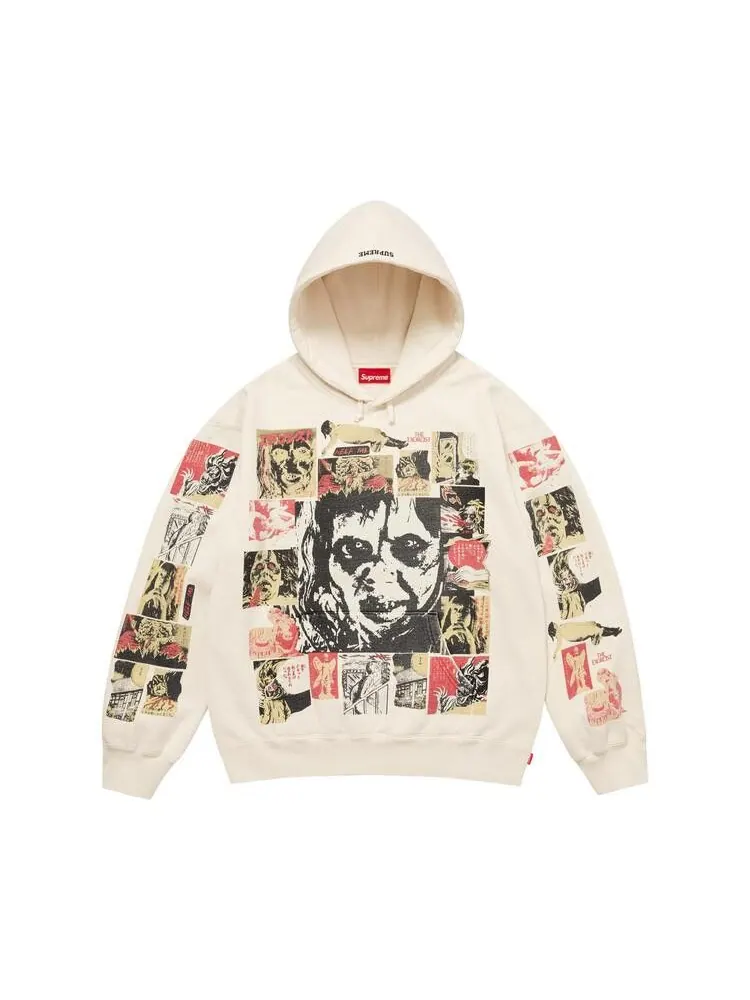 Толстовка Supreme x The Exorcist Hooded Sweatshirt — изображение 1 из 1, прозрачный