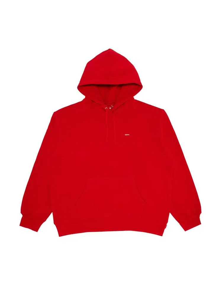 Толстовка Supreme Small Box Hooded Sweatshirt — изображение 1 из 2, красный