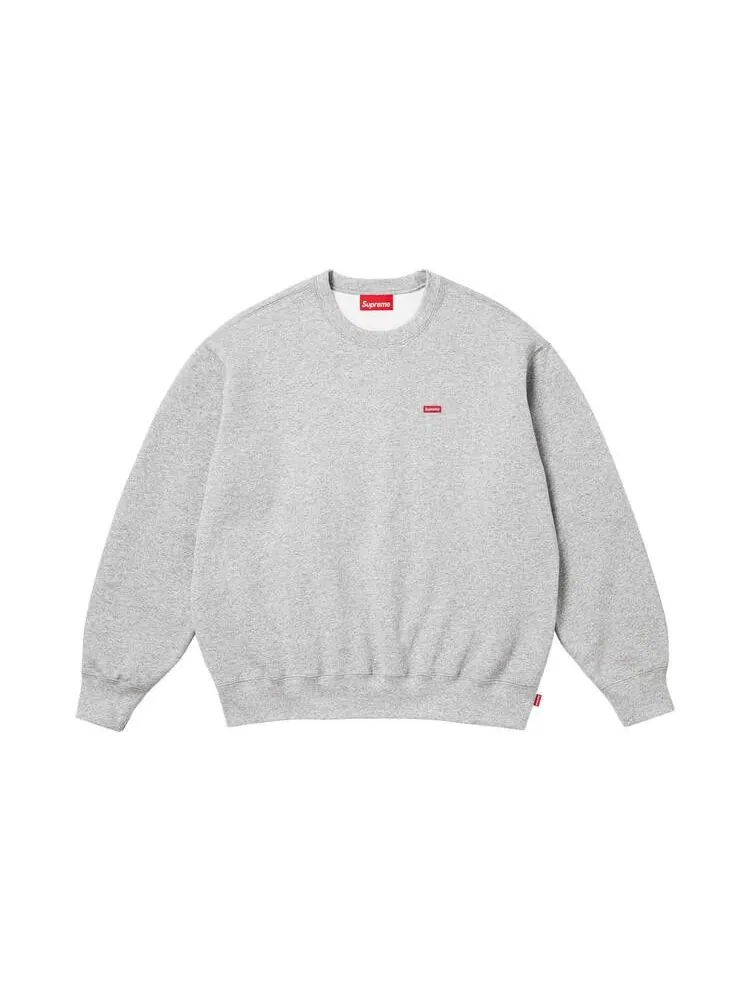 Свитер Supreme Small Box Crewneck — изображение 1 из 2, серый