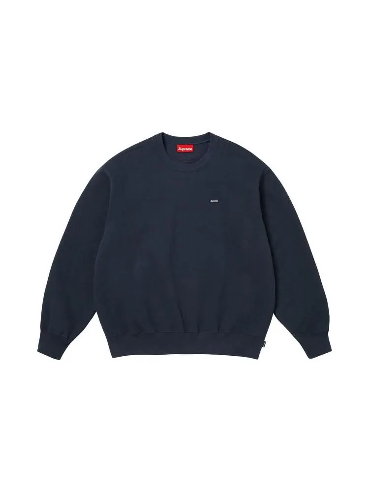 Свитер Supreme Small Box Crewneck — изображение 1 из 2, темно-синий