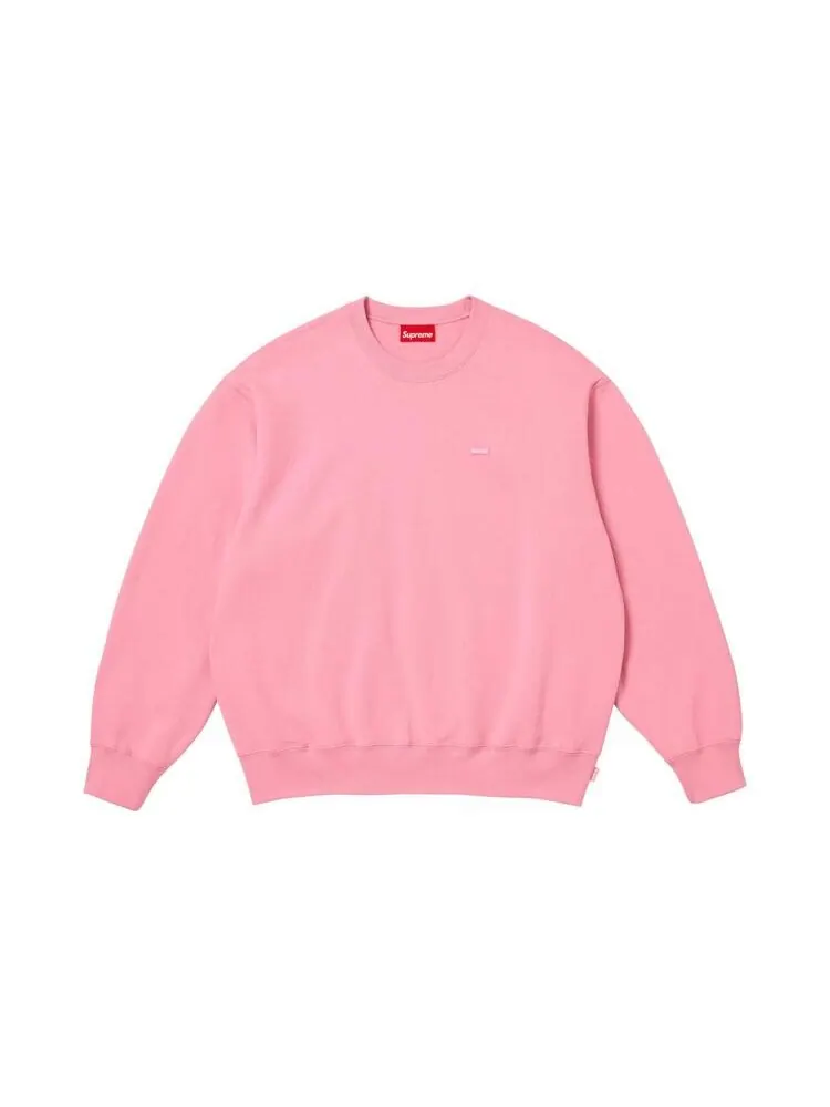 Свитер Supreme Small Box Crewneck — изображение 1 из 2, розовый