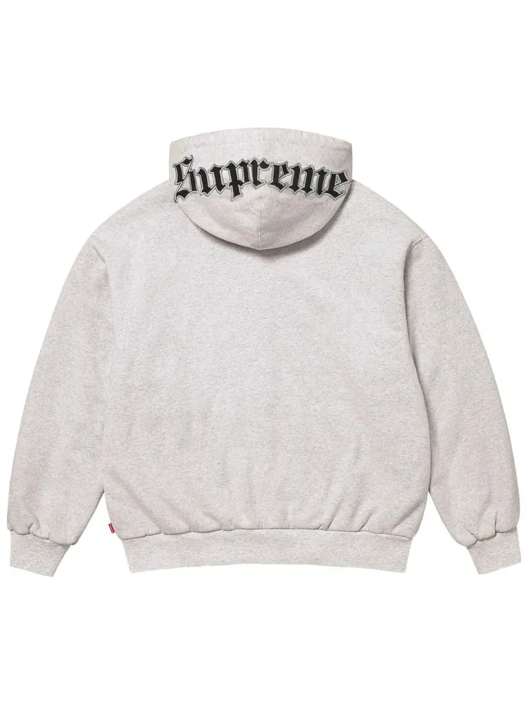 Толстовка Supreme x Chicago White Sox на молнии с капюшоном — изображение 2 из 2, серый