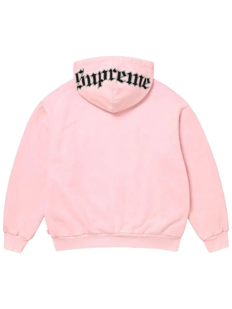 Толстовка Supreme x Chicago White Sox на молнии с капюшоном — изображение 2 из 2, розовый