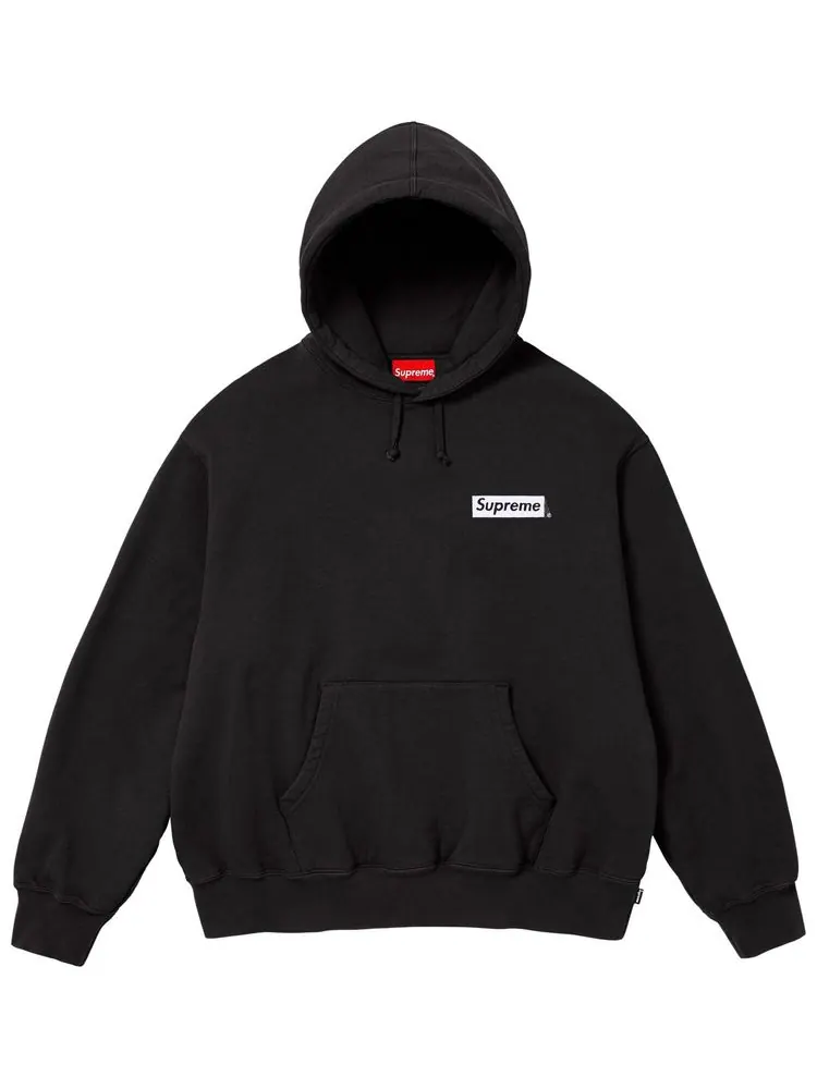 Supreme Толстовка с капюшоном «Верховный президент» черного цвета — изображение 1 из 2, черный