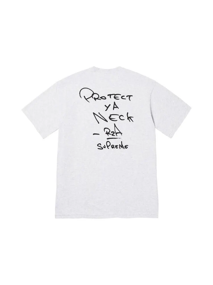 Футболка Supreme x Wu-Tang Clan Rza Tee 'Ash Grey' — изображение 2 из 2, серый