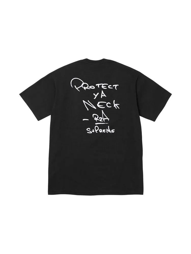 Футболка Supreme x Wu-Tang Clan Rza Tee 'Black' — изображение 2 из 2, черный