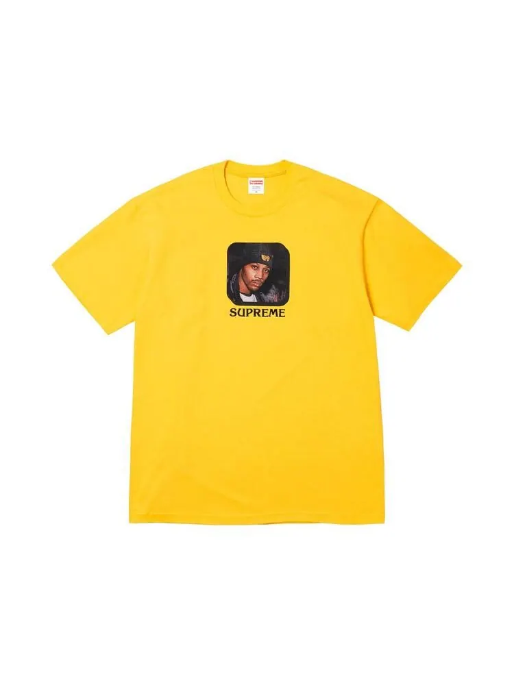 Футболка Supreme x Wu-Tang Clan Rza Tee 'Yellow' — изображение 1 из 2, желтый