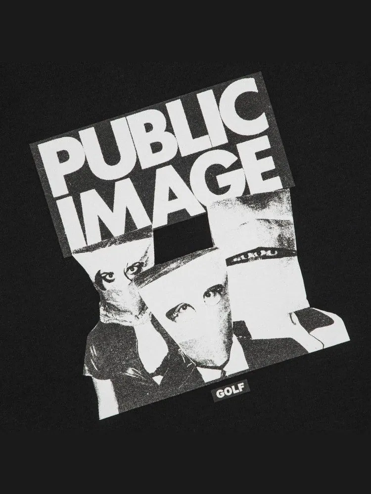 Футболка GOLF WANG Public Image Tee — изображение 3 из 3, черный
