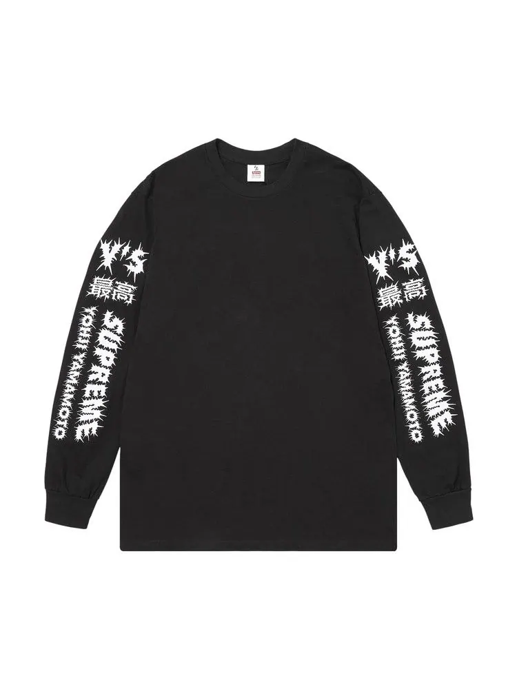 Футболка Supreme x Y’s Long-Sleeve Tee — изображение 1 из 2, черный