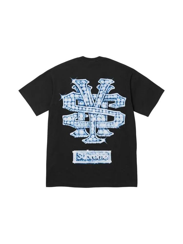 Футболка Supreme Snowman Tee — изображение 2 из 2, черный