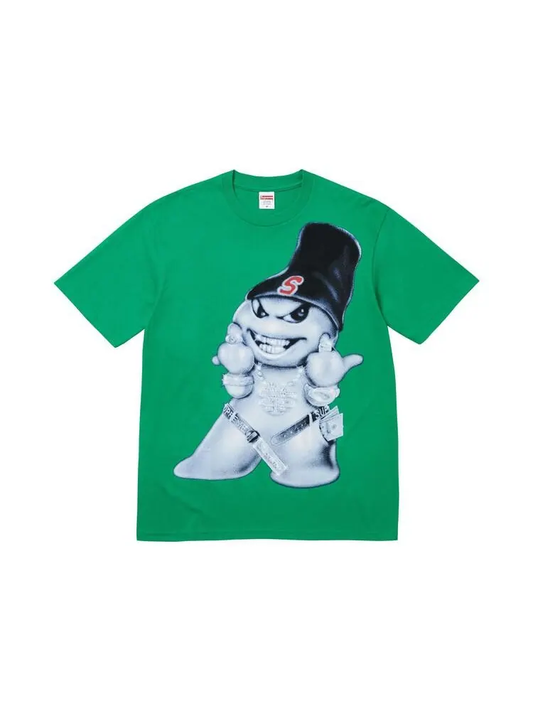 Футболка Supreme Snowman Tee — изображение 1 из 2, зеленый