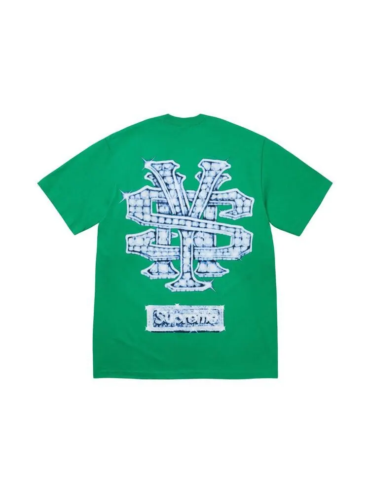 Футболка Supreme Snowman Tee — изображение 2 из 2, зеленый