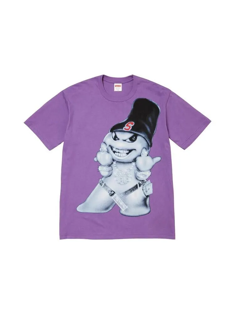 Футболка Supreme Snowman Tee — изображение 1 из 2, фиолетовый