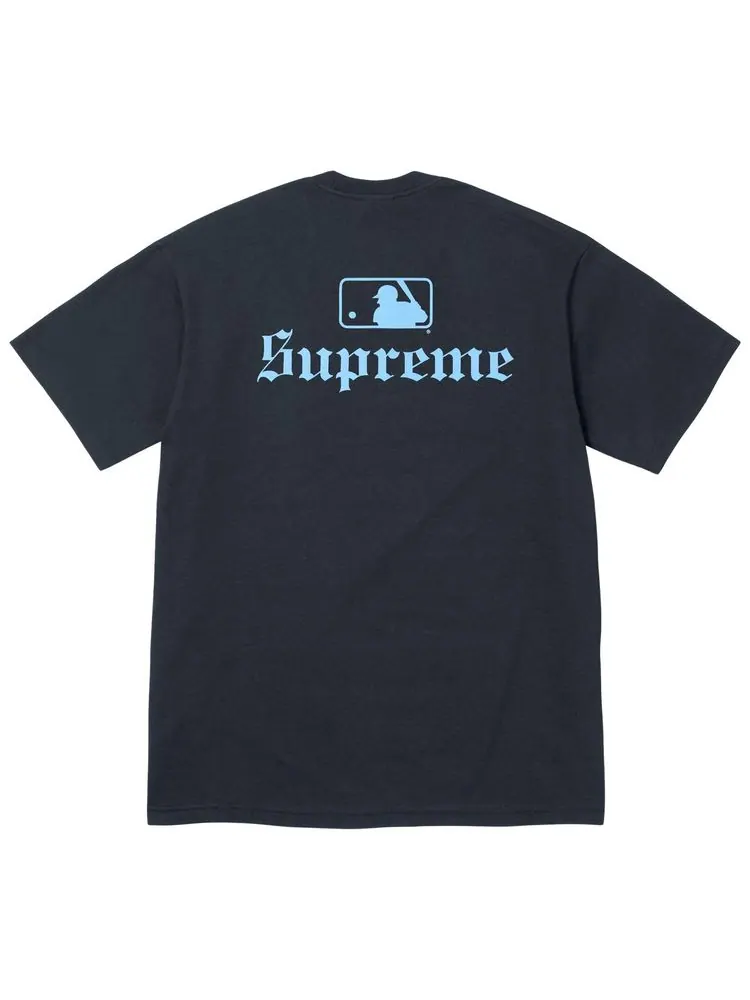 Футболка Supreme x MLB Teams Tee — изображение 2 из 2, синий