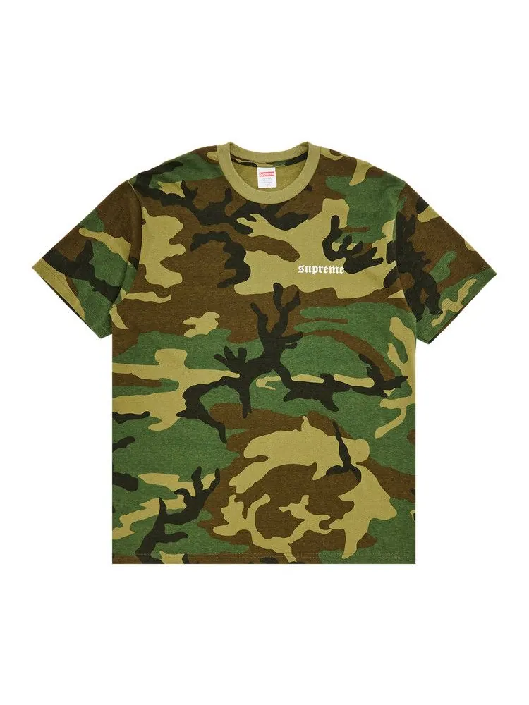 Футболка Supreme Target Tee, Woodland Camo — изображение 1 из 3, мульти