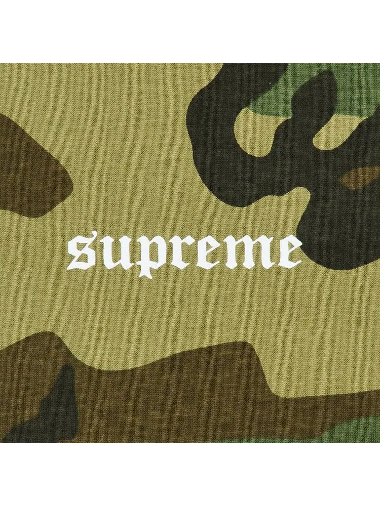 Футболка Supreme Target Tee, Woodland Camo — изображение 3 из 3, мульти