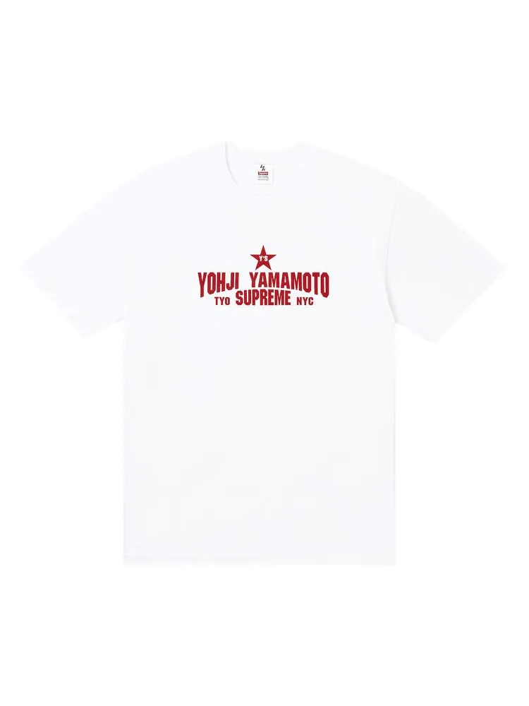 Футболка Supreme x Y’s Star Tee — изображение 1 из 1, белый
