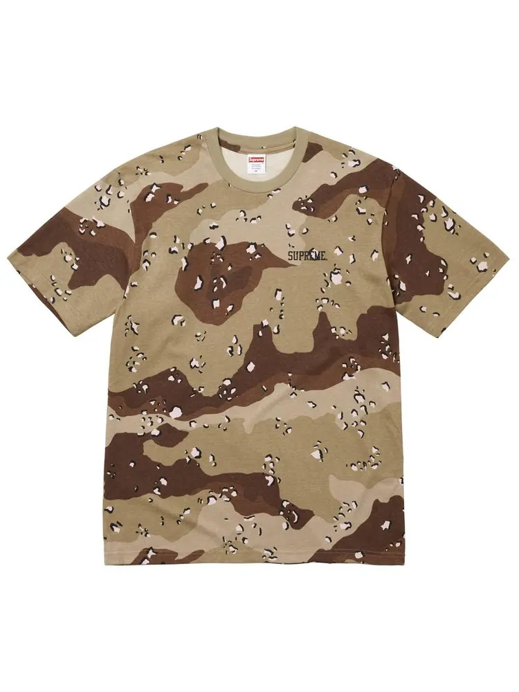 Футболка Supreme x Dash Snow Tee — изображение 1 из 2, коричневый
