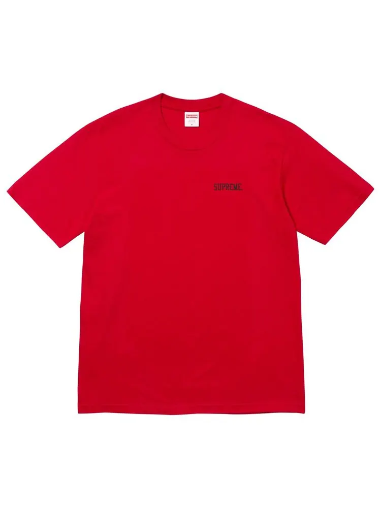 Футболка Supreme x Dash Snow Tee — изображение 1 из 2, красный