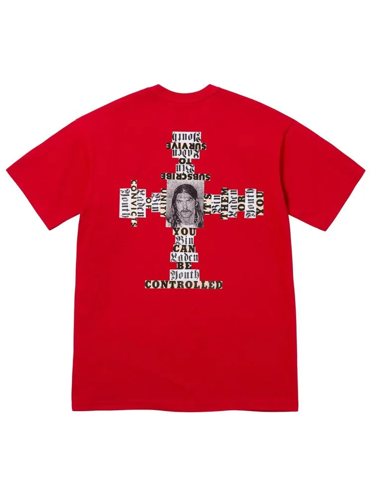 Футболка Supreme x Dash Snow Tee — изображение 2 из 2, красный
