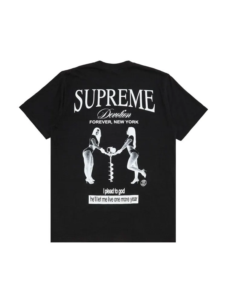 Футболка Supreme Devotion Tee — изображение 2 из 3, черный
