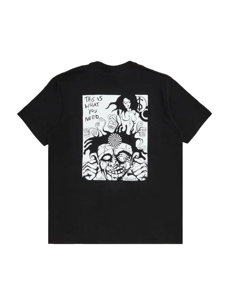 Футболка Supreme Fuckin Blowout Tee 'Black' — изображение 2 из 3, черный