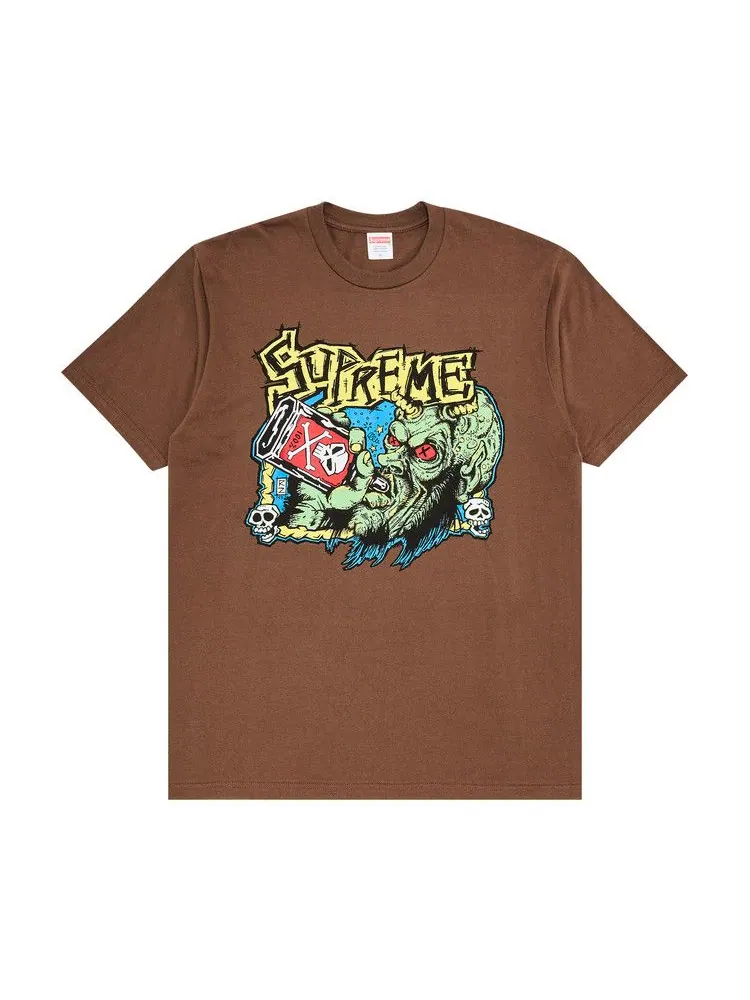 Футболка Supreme Fuckin Blowout Tee 'Brown'
