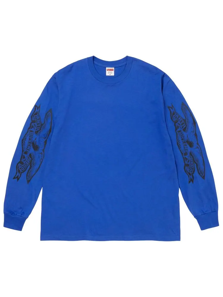 Футболка с длинными рукавами Supreme x Antihero Eagle