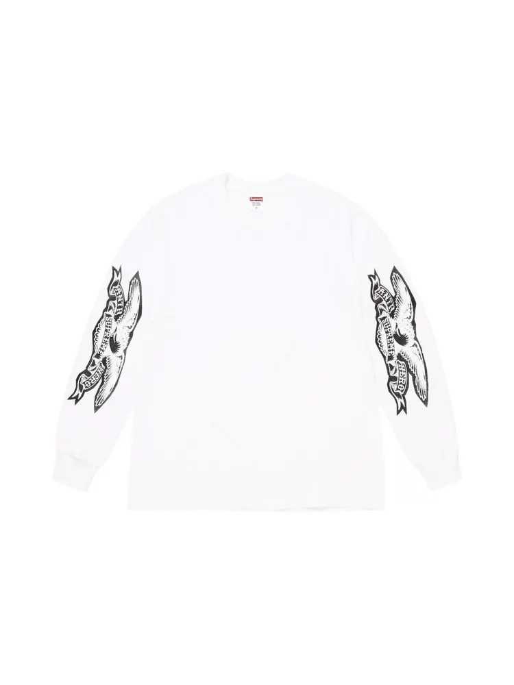 Футболка с длинными рукавами Supreme x Antihero Eagle