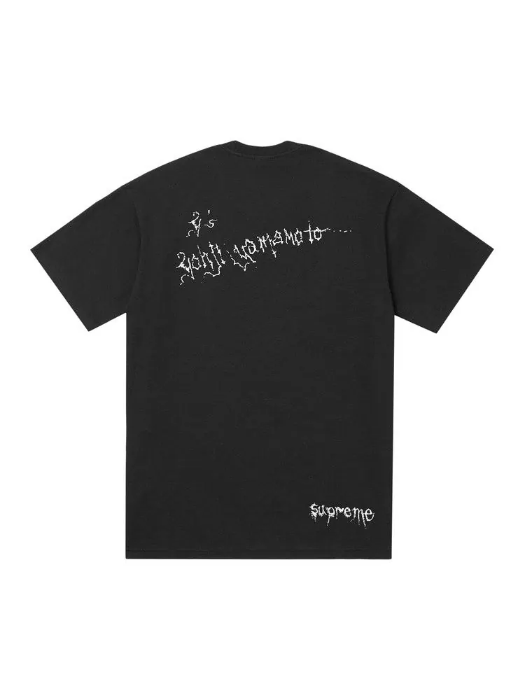 Футболка Supreme x Y’s Thinker Tee — изображение 2 из 2, черный