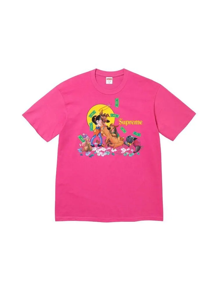 Футболка Supreme All Dogs Go To Heaven Tee