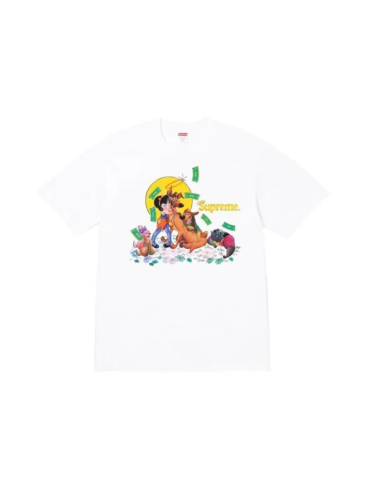Футболка Supreme All Dogs Go To Heaven Tee