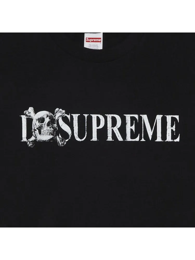 Футболка Supreme Skull Tee — изображение 2 из 2, черный