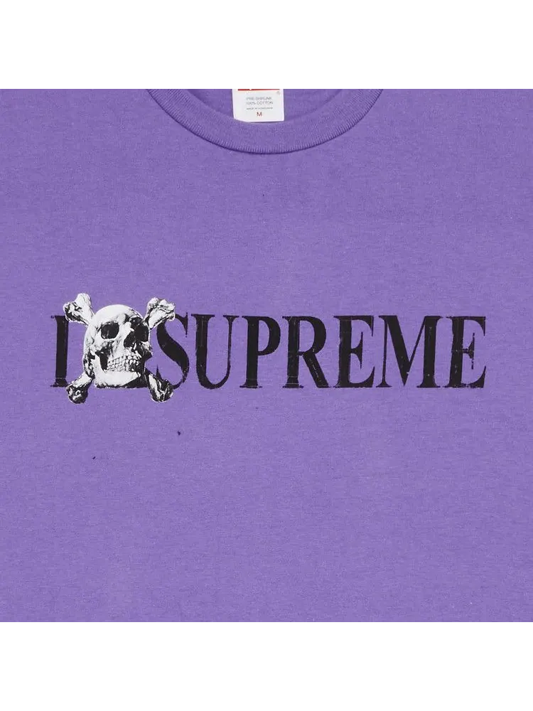Футболка Supreme Skull Tee — изображение 2 из 2, фиолетовый