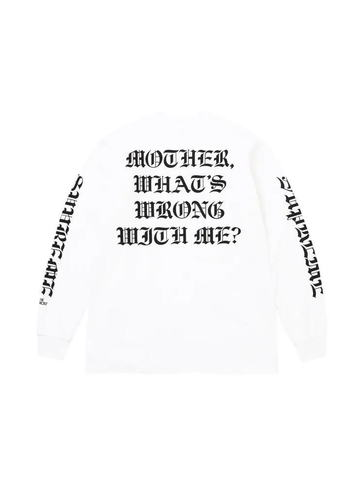 Футболка Supreme x The Exorcist Mother Long-Sleeve Tee — изображение 2 из 2, белый